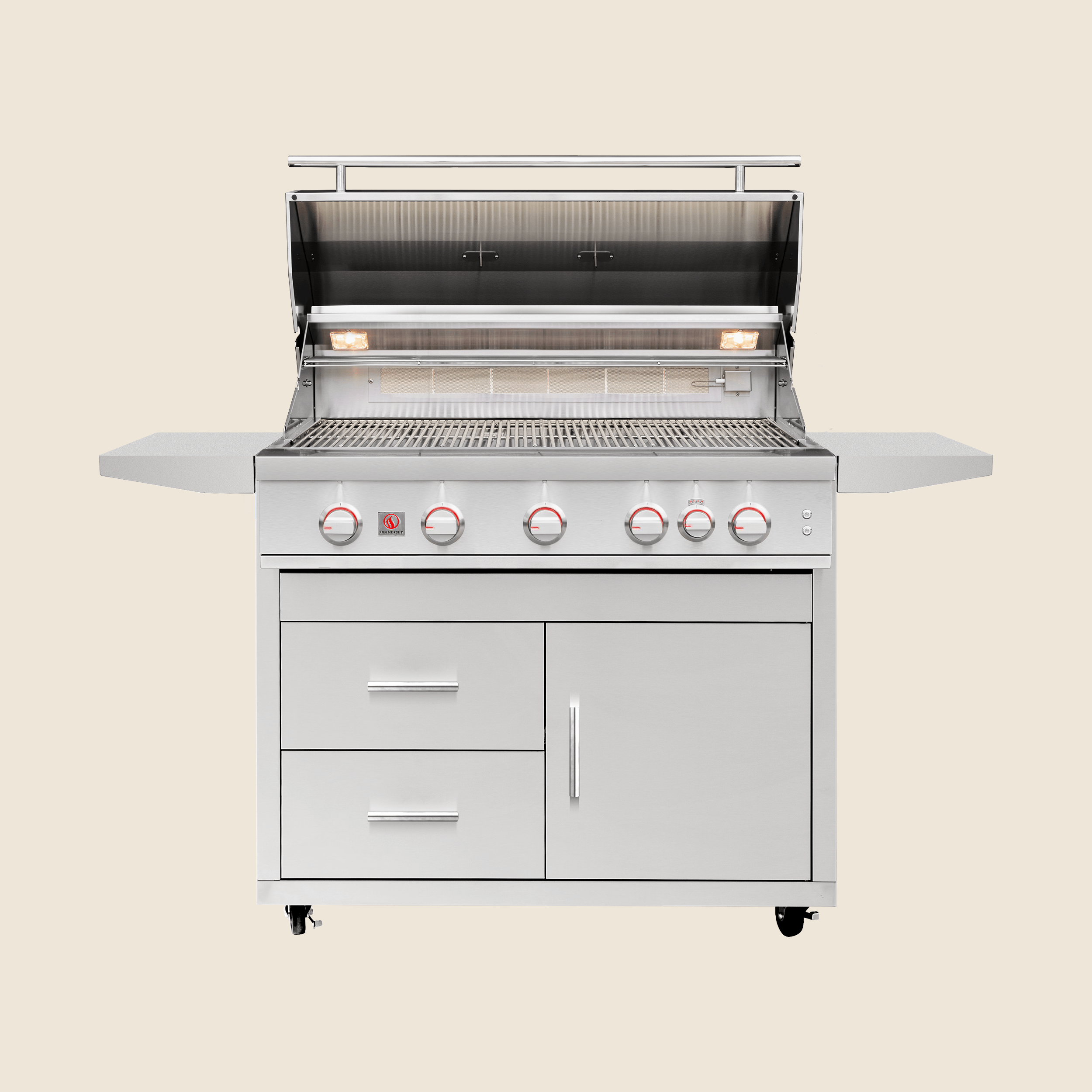 SUMMERSET™ Deluxe Cart for 40″ Sizzler/Sizzler Pro Grill