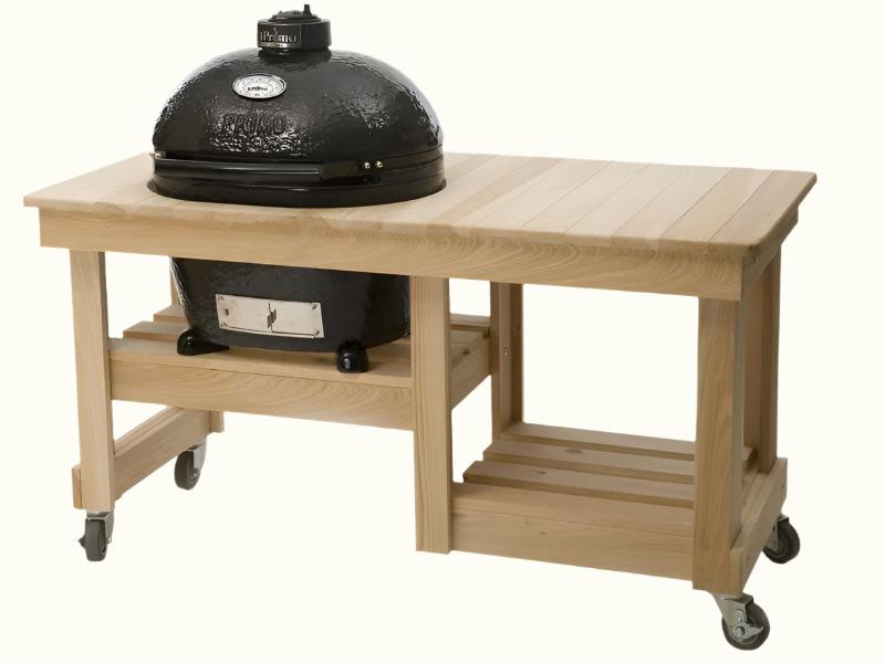 Primo® Cypress Countertop Table for Large 300 Kamado (PG00613)