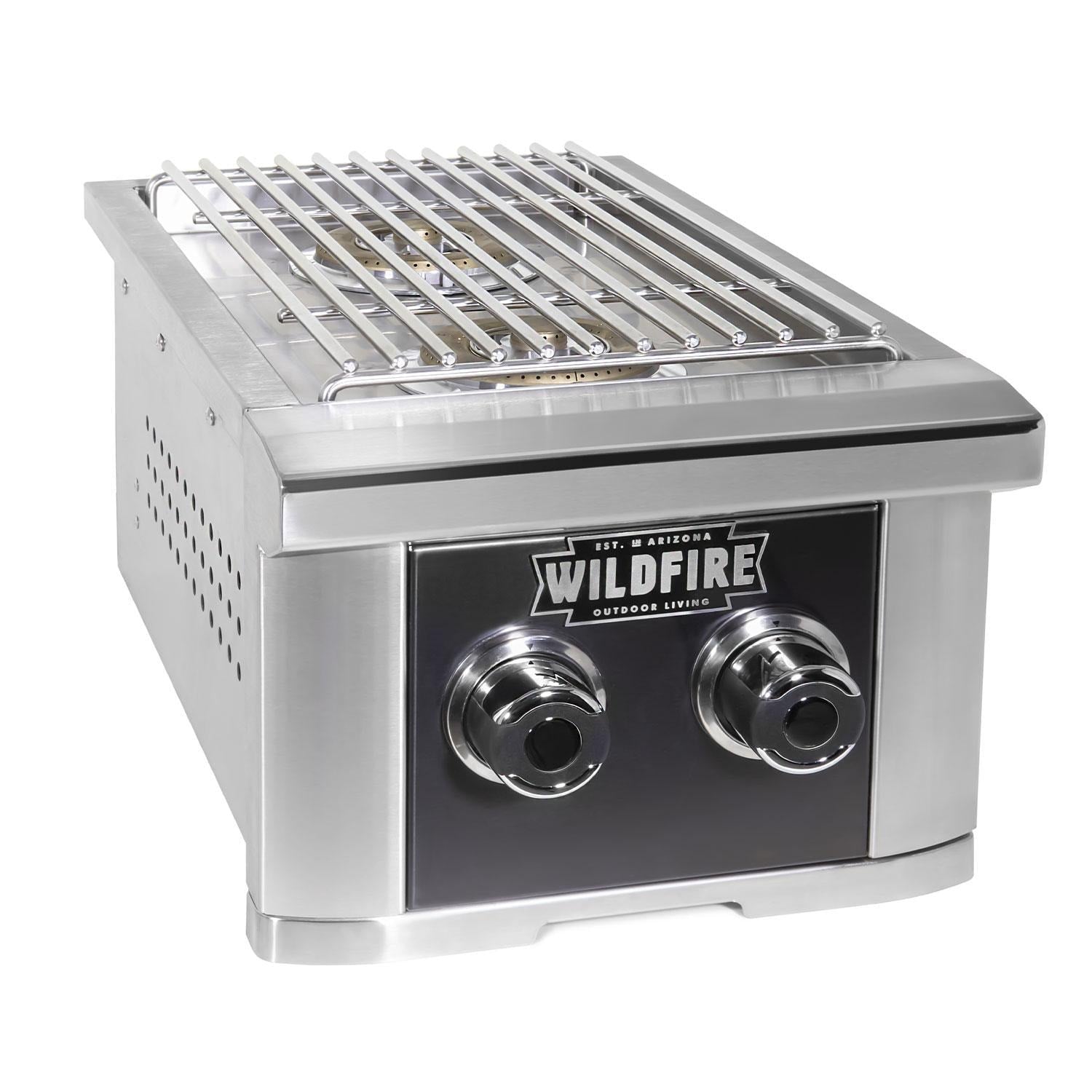 Wildfire Ranch PRO 14" Stainless Steel Gas Double Side Burner