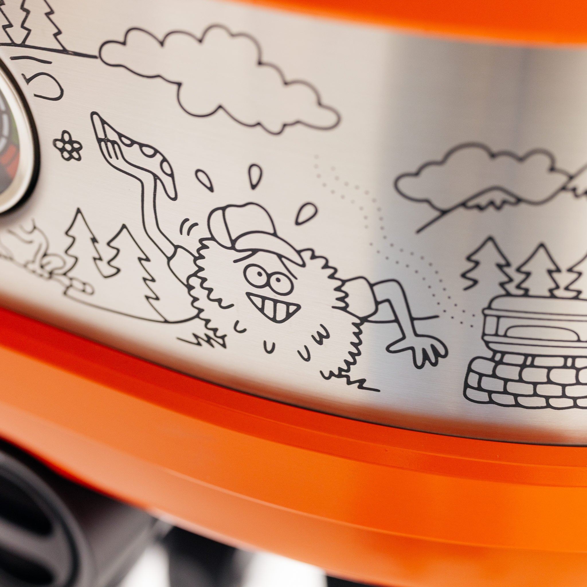 GOZNEY° NEW Matty Matheson Limited Edition Tread — Propane Pizza Oven