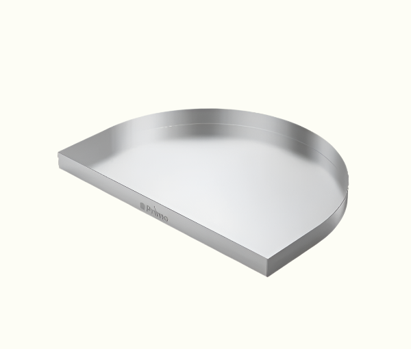Primo® Half Drip Pan for Oval Junior 200 (PGJRDP) — Main Image with transparent background