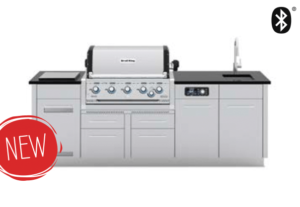 Broil King® Imperial™ QS590iE Island Grill (with Sink)