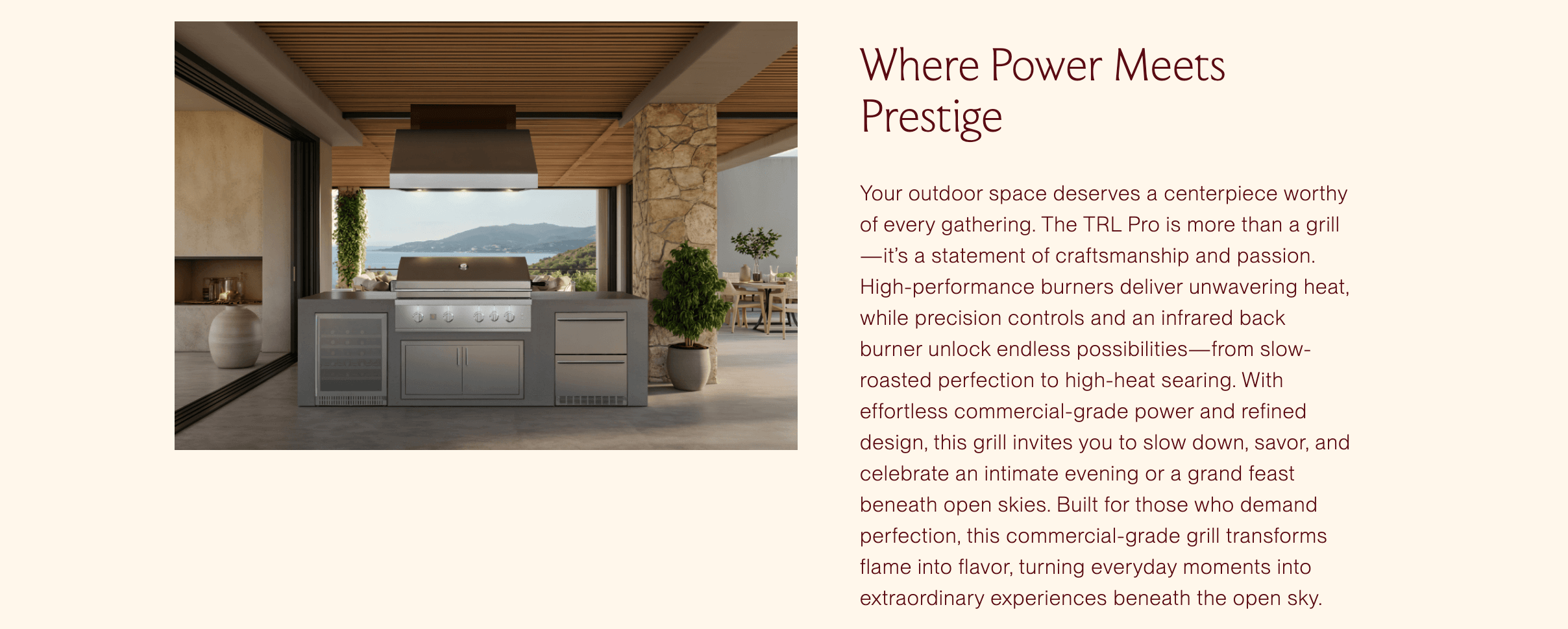 SUMMERSET™ TRL Pro 32" Built-In Grill [2 Fuel Types]