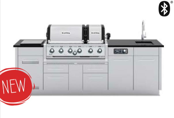 Broil King® Imperial™ QS690iE Island Grill (with Sink)