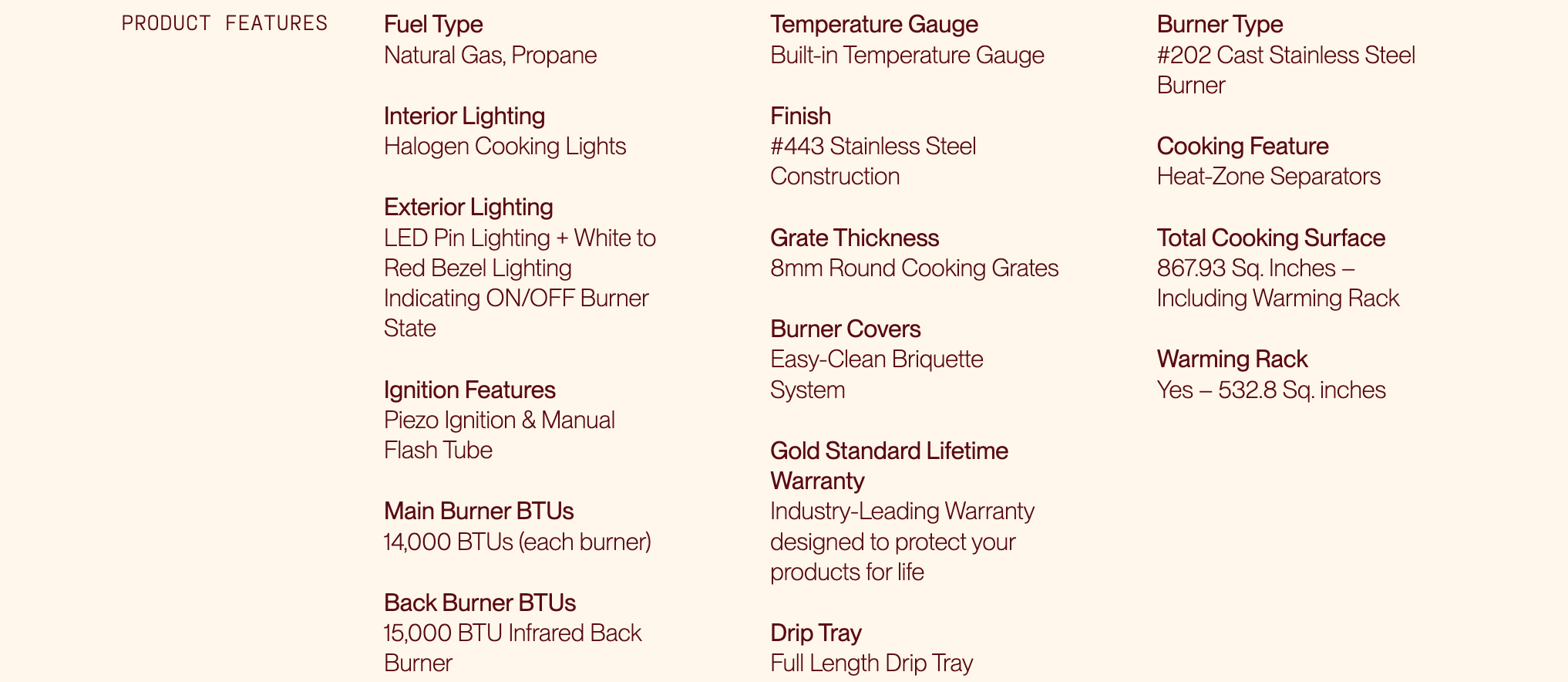 SUMMERSET™ Sizzler Pro 40" Built-In Grill [2 Fuel Types]