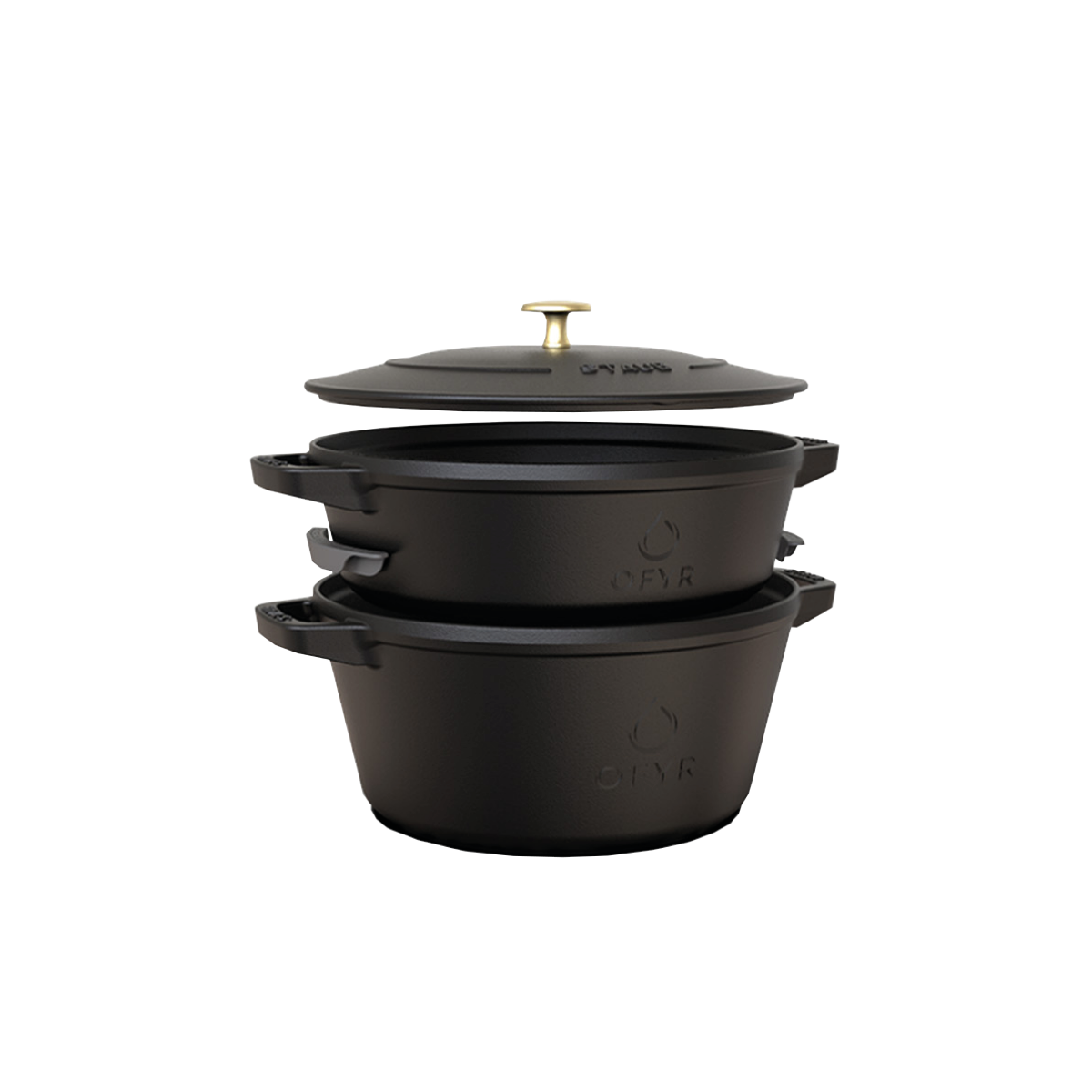 OFYR® Staub® Pan Set — Main Image with transparent background