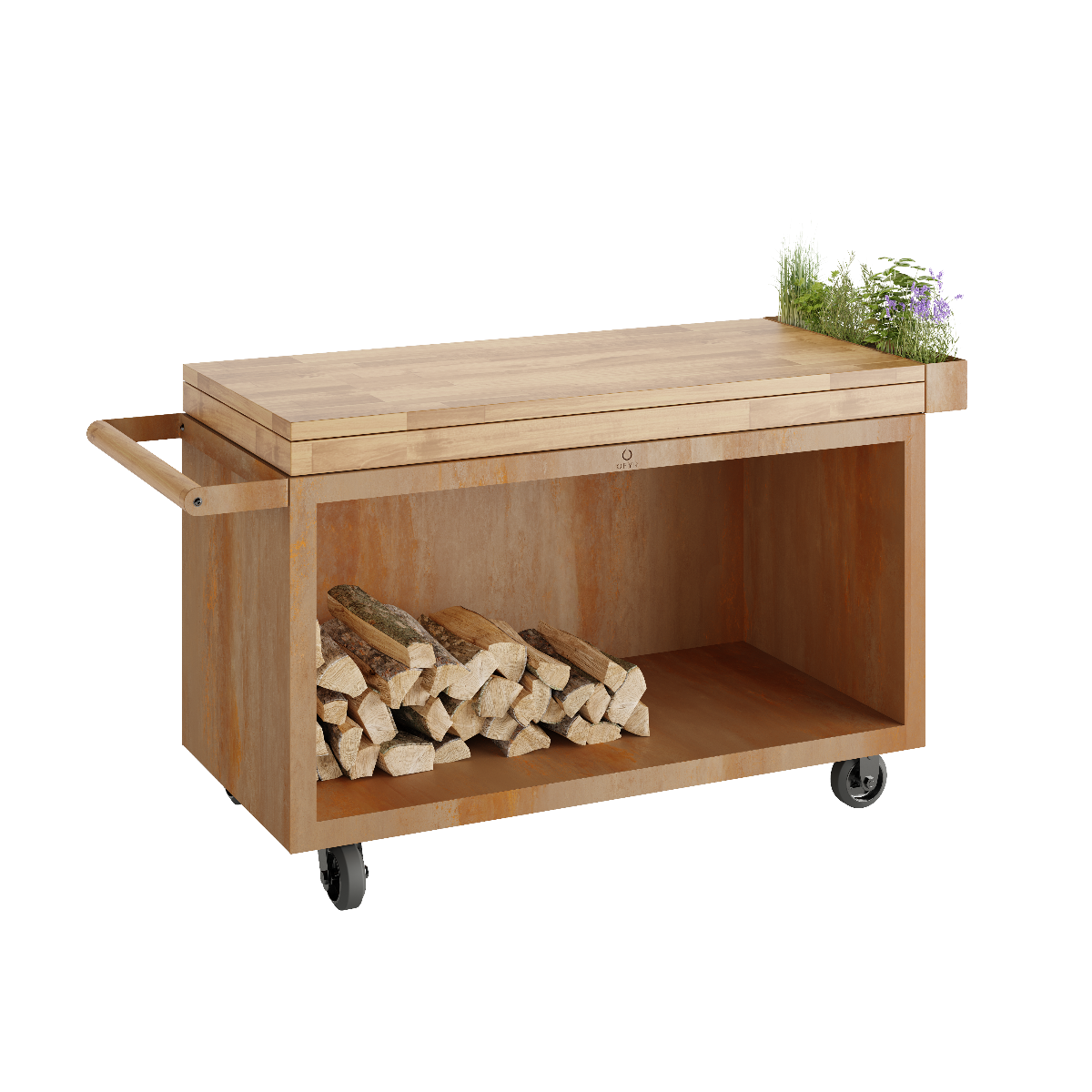 OFYR® Mise en Place Table Corten 135 PRO - 4 Color Options — Main Image with transparent background