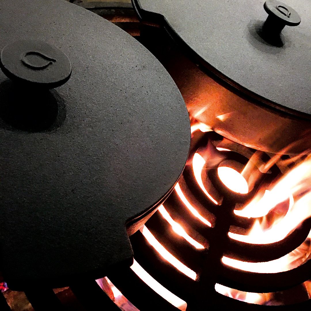 OFYR® Cast Iron Casserole Set 21 + 26