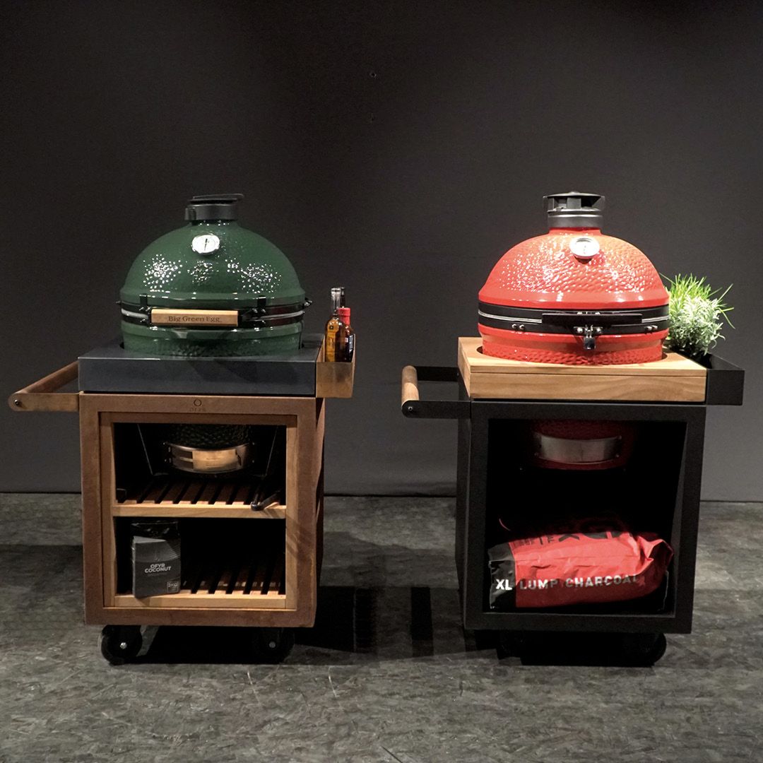 OFYR® Kamado Table 65 PRO Concrete BGE - 2 Color Options
