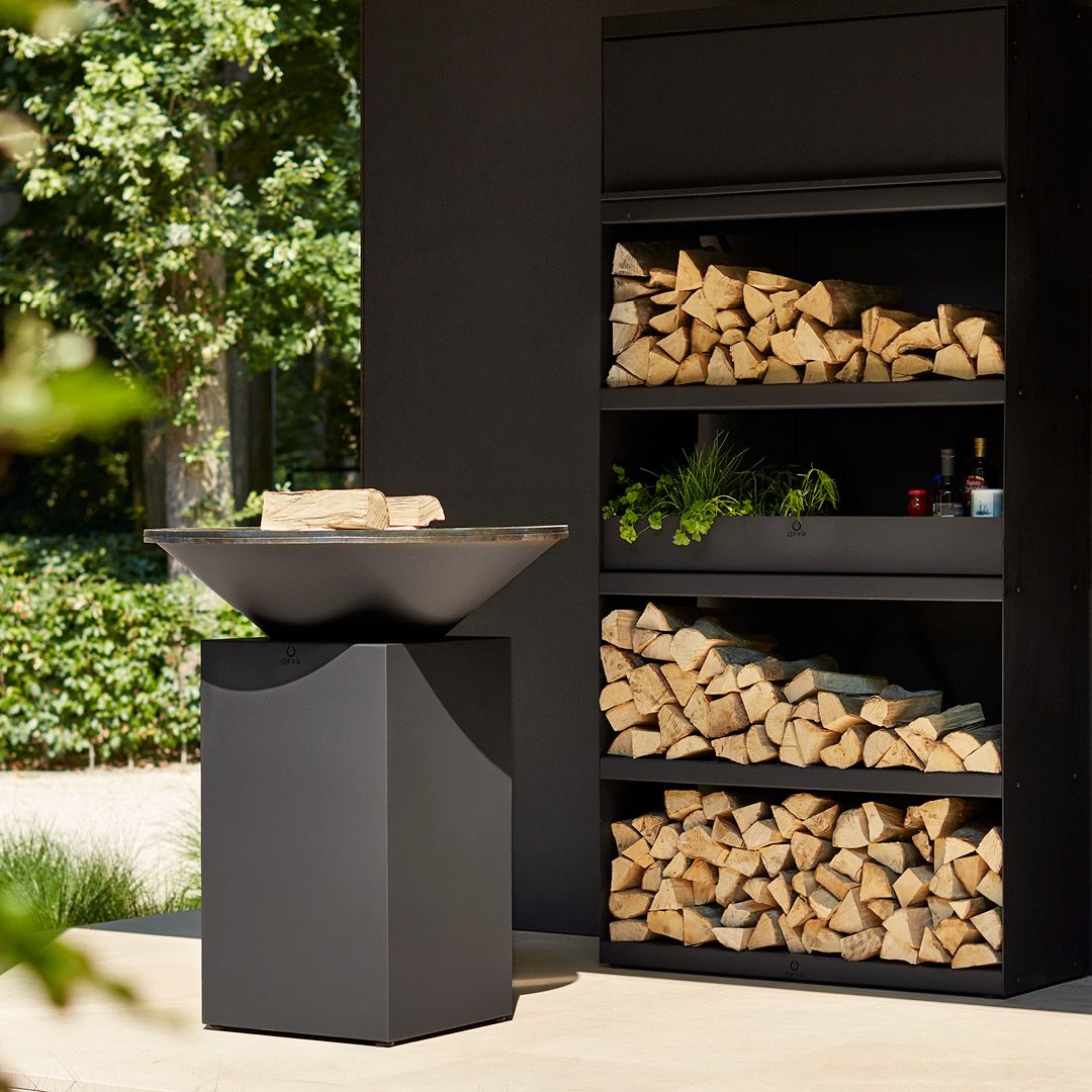 OFYR® Wood Storage Corten 100 - 2 Color Options
