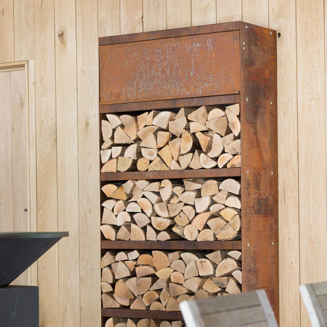 OFYR® Wood Storage Corten 100 - 2 Color Options